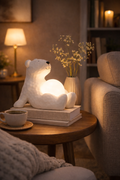 NOA – Keramik-Bär-Lampe mit Lichtkugel