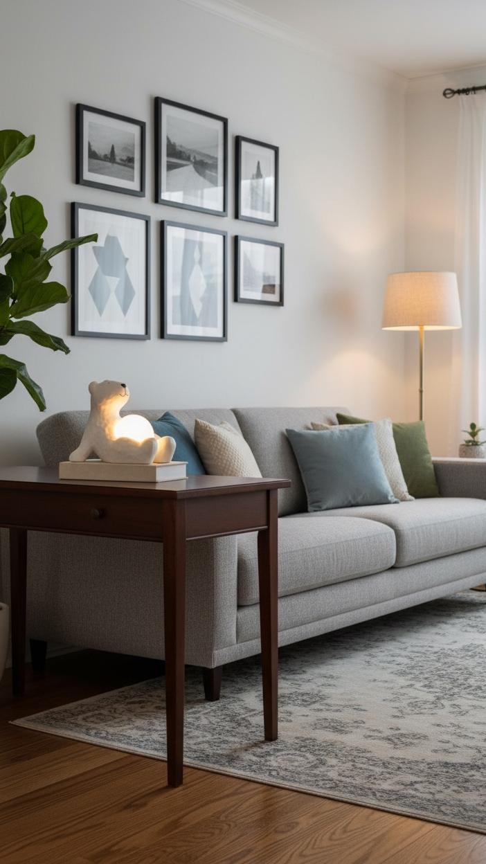 NOA – Keramik-Bär-Lampe mit Lichtkugel